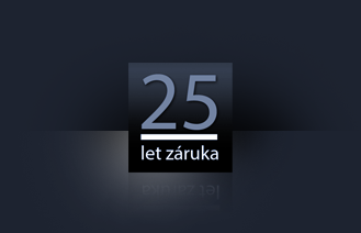 25 let záruka